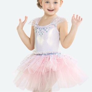 Live out Loud Revolution Ballet Costume Sz LC (costume only; tiara not included)